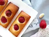 Bolo de claras, amêndoas e framboesas (financier), foto 3