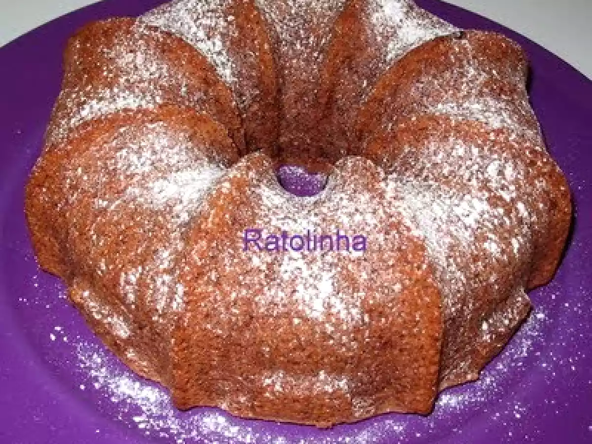 Bolo de Claras, Coco e Chocolate