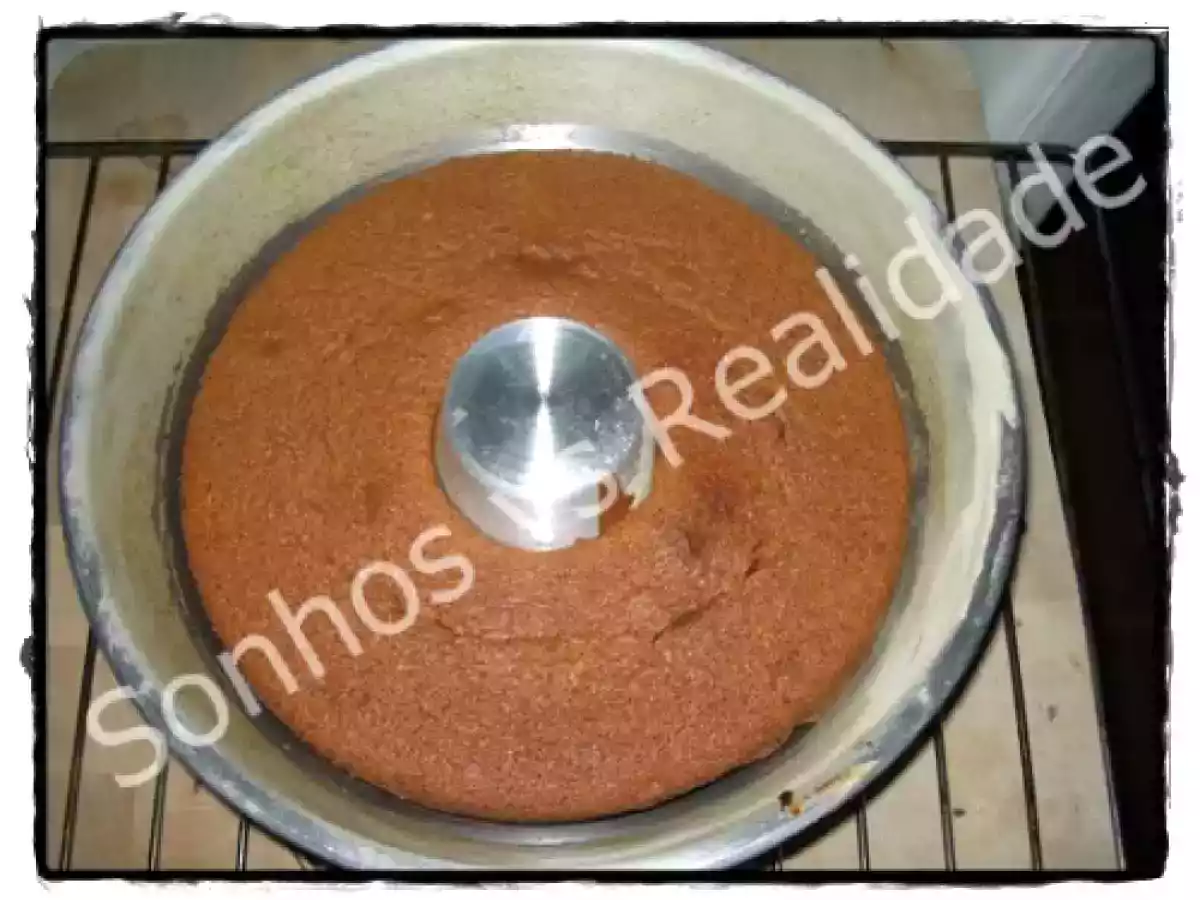 Bolo de Claras com Chocolate
