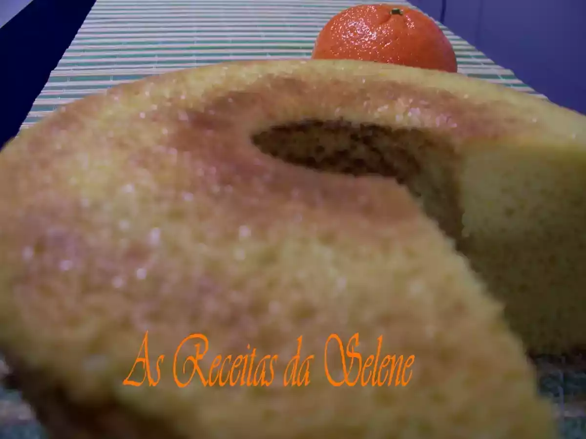 Bolo de Clementina no Liquidificador