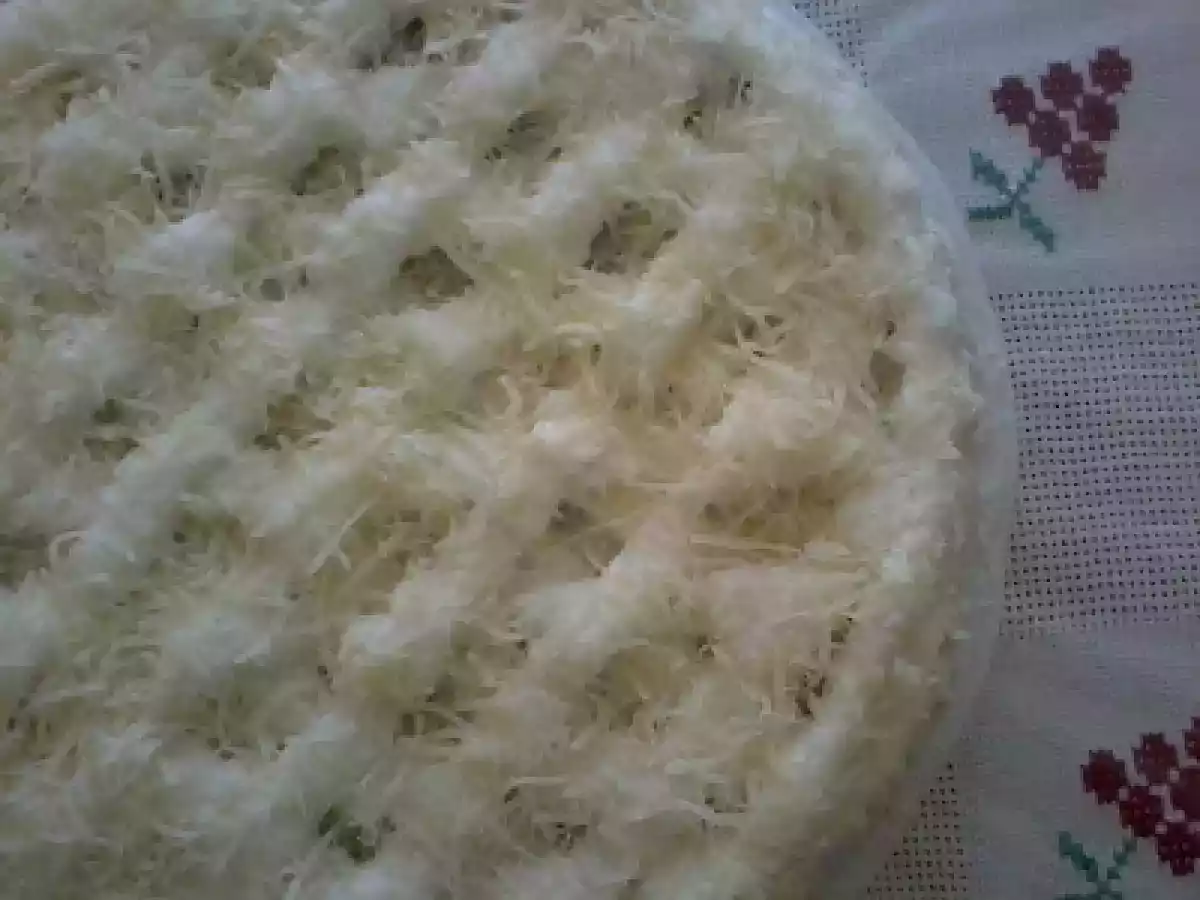Bolo de Coco com Doce de Leite e Meu Aniversário!!!
