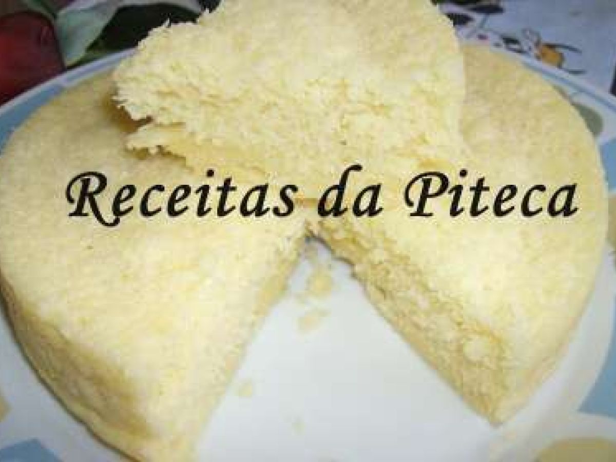 Bolo de côco no microondas