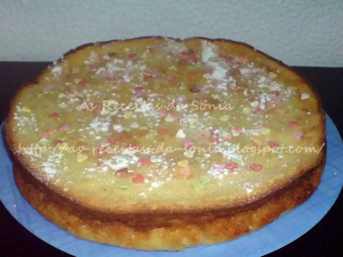 Bolo de Courgette com Amêndoa