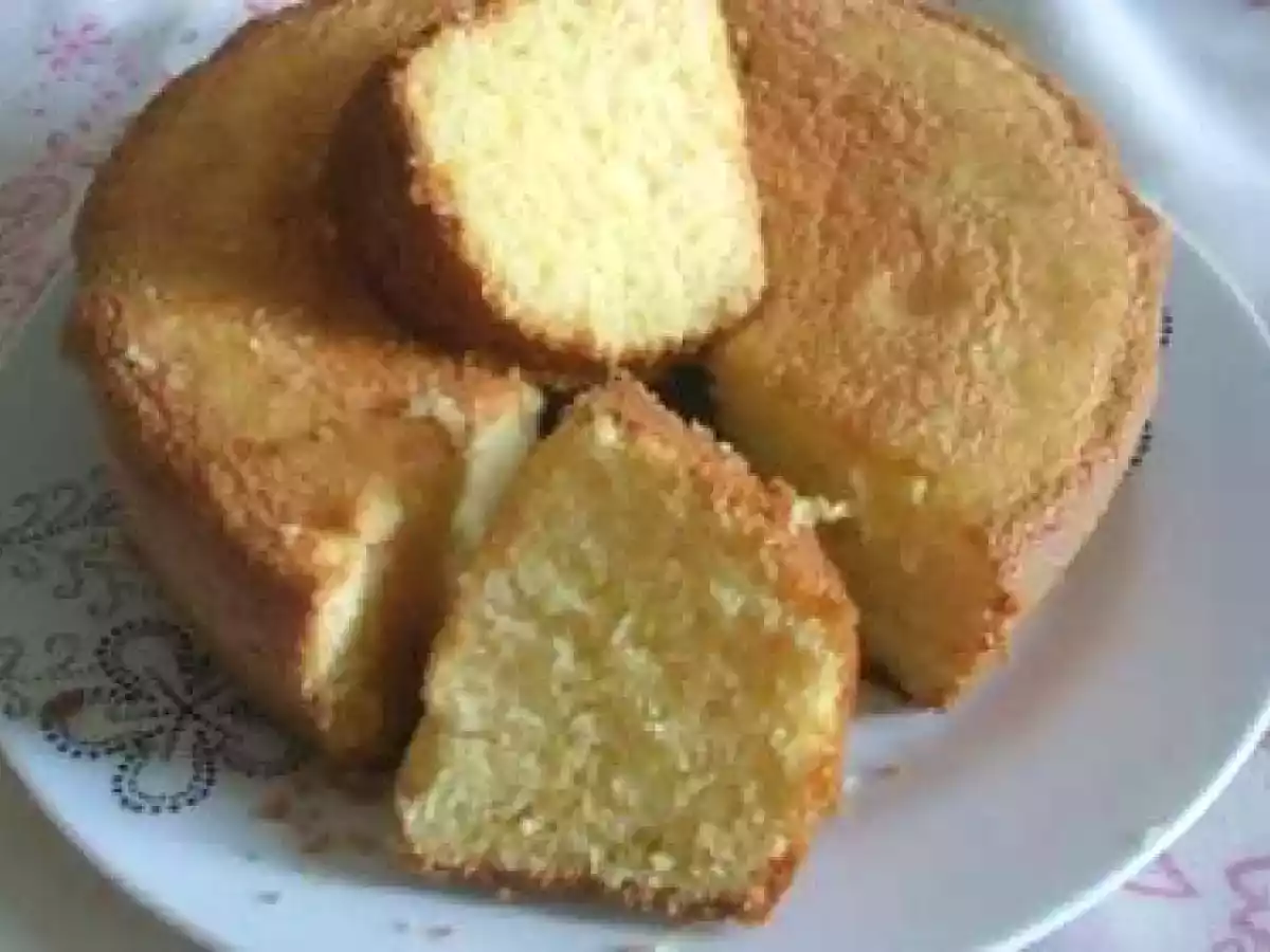 Bolo de Farinha de Milho