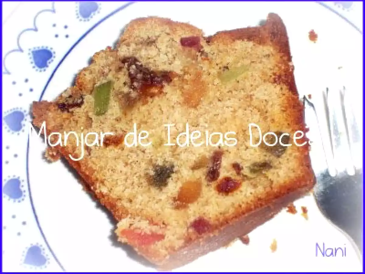 Bolo de Frutas Cristalizadas e Frutos Secos - foto 3