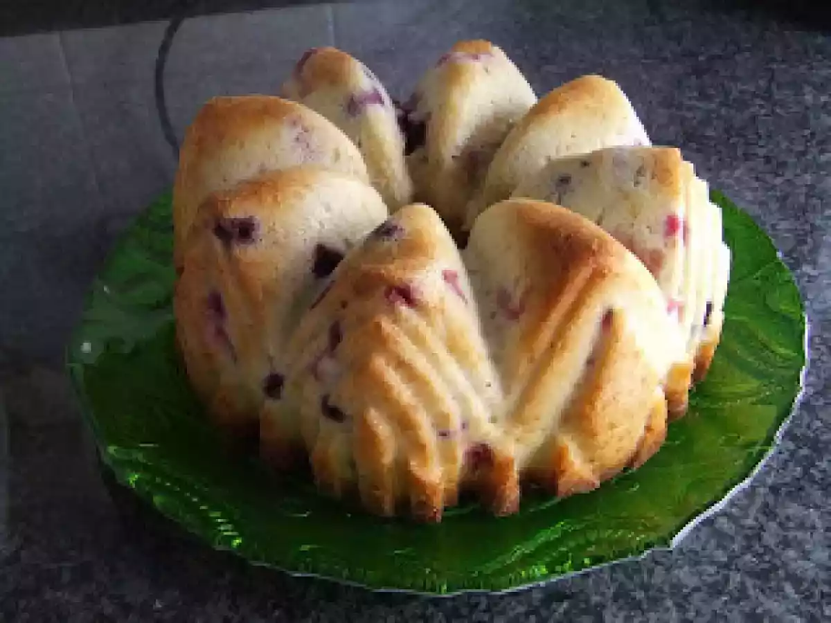 Bolo de Frutos Vermelhos