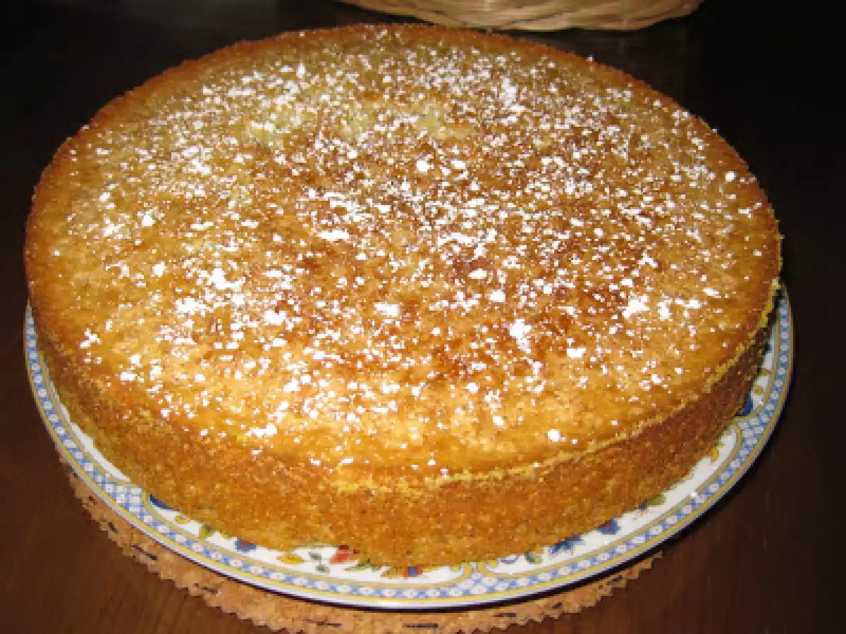 BOLO DE FUBÁ COM ERVA DOCE no liquidificador