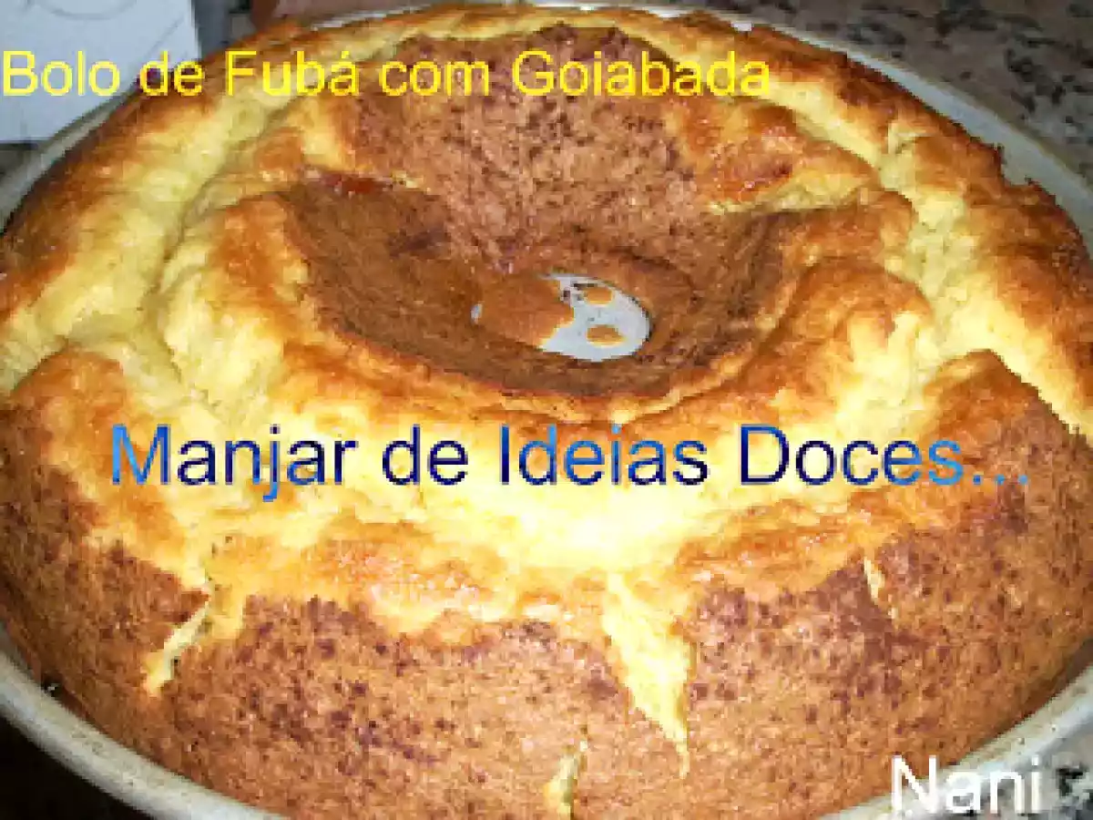 Bolo de Fubá com Goiabada ou Marmelada - foto 2