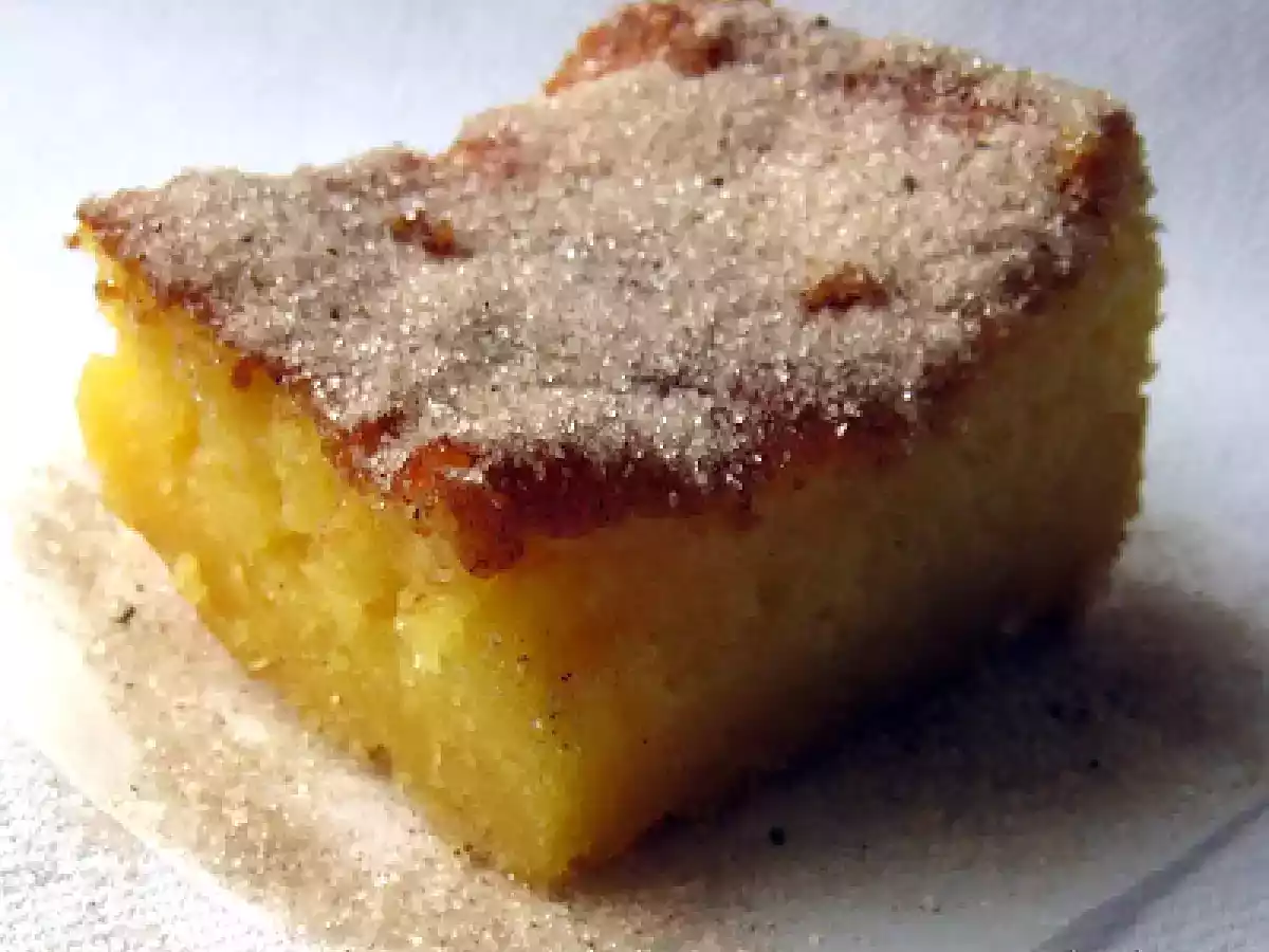 Bolo de Fubá Cozido (Cremoso)