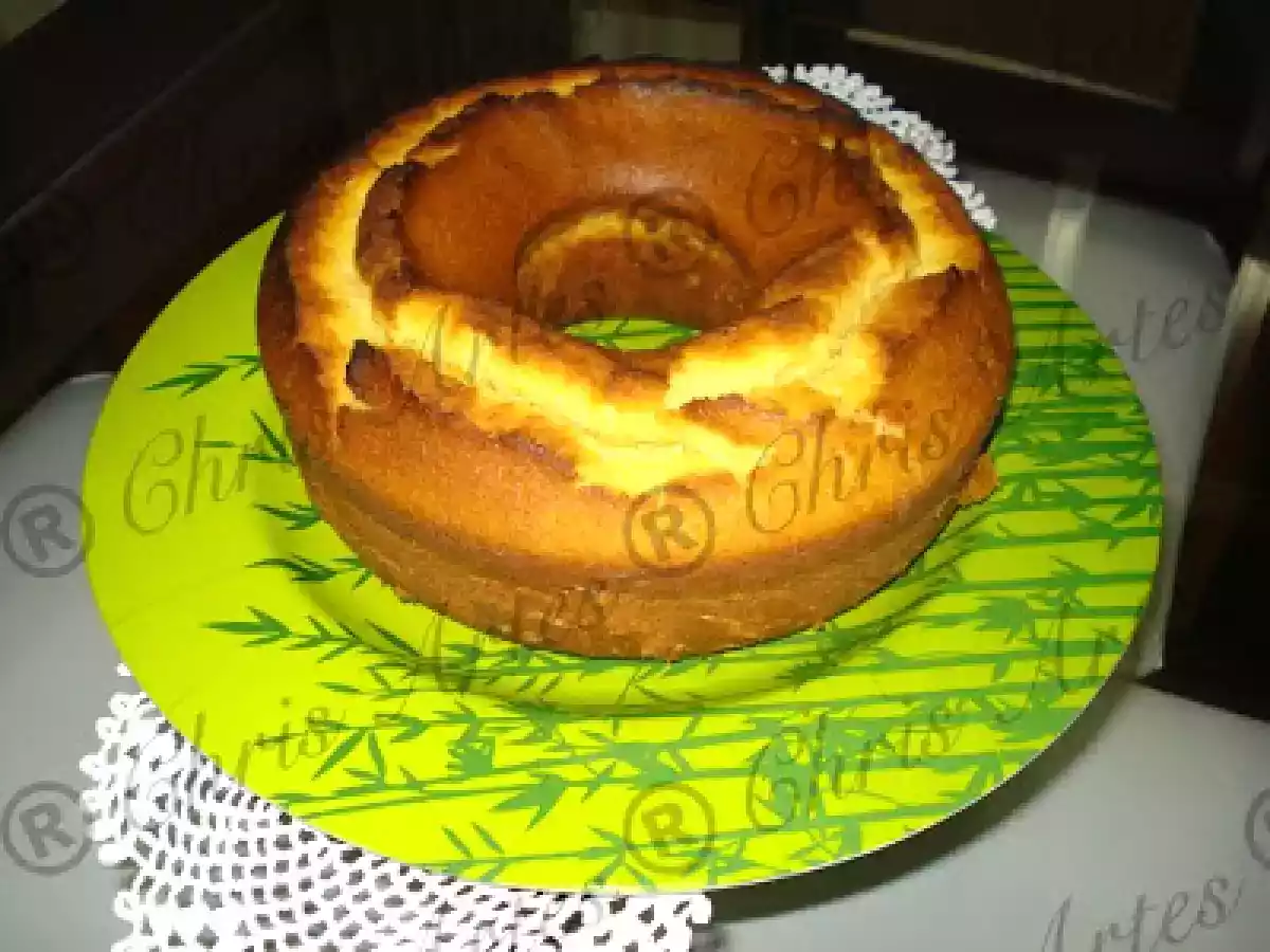 Bolo de Fubá de liquidificador Maravilha (Chris)