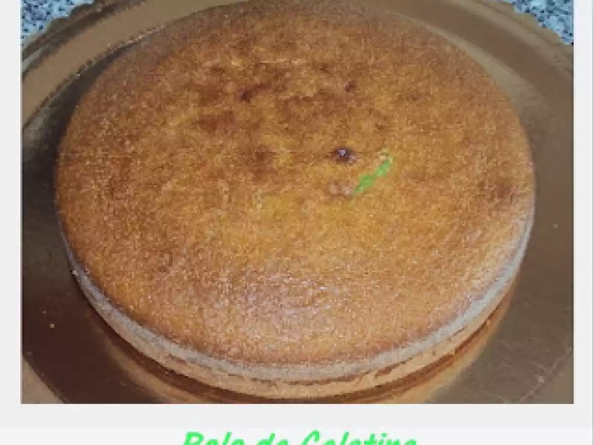 Bolo de Gelatina
