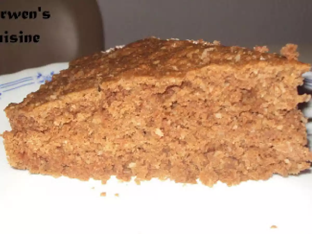 Bolo de Iogurte, Cacau e Coco (para diabéticos)