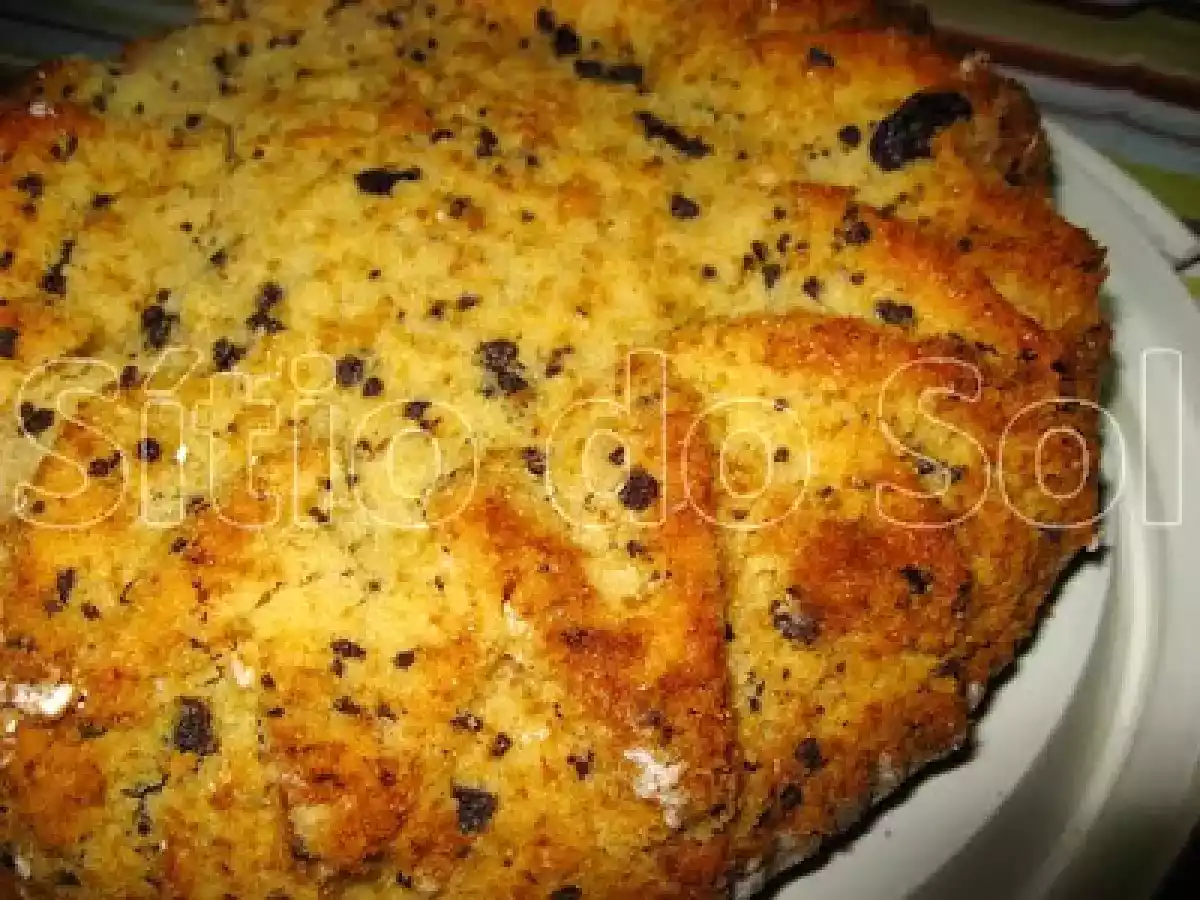 Bolo de Iogurte com pepitas de chocolate