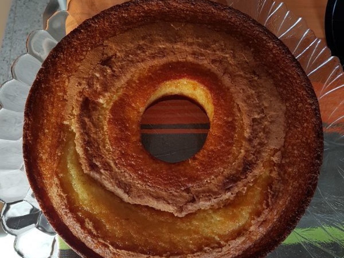 Bolo de iogurte de cocô na yami
