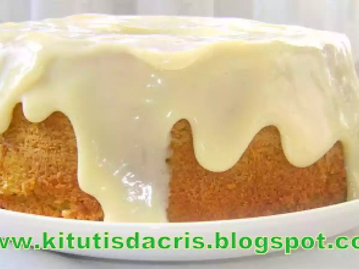 Bolo de Iogurte e Gelatina de Limão