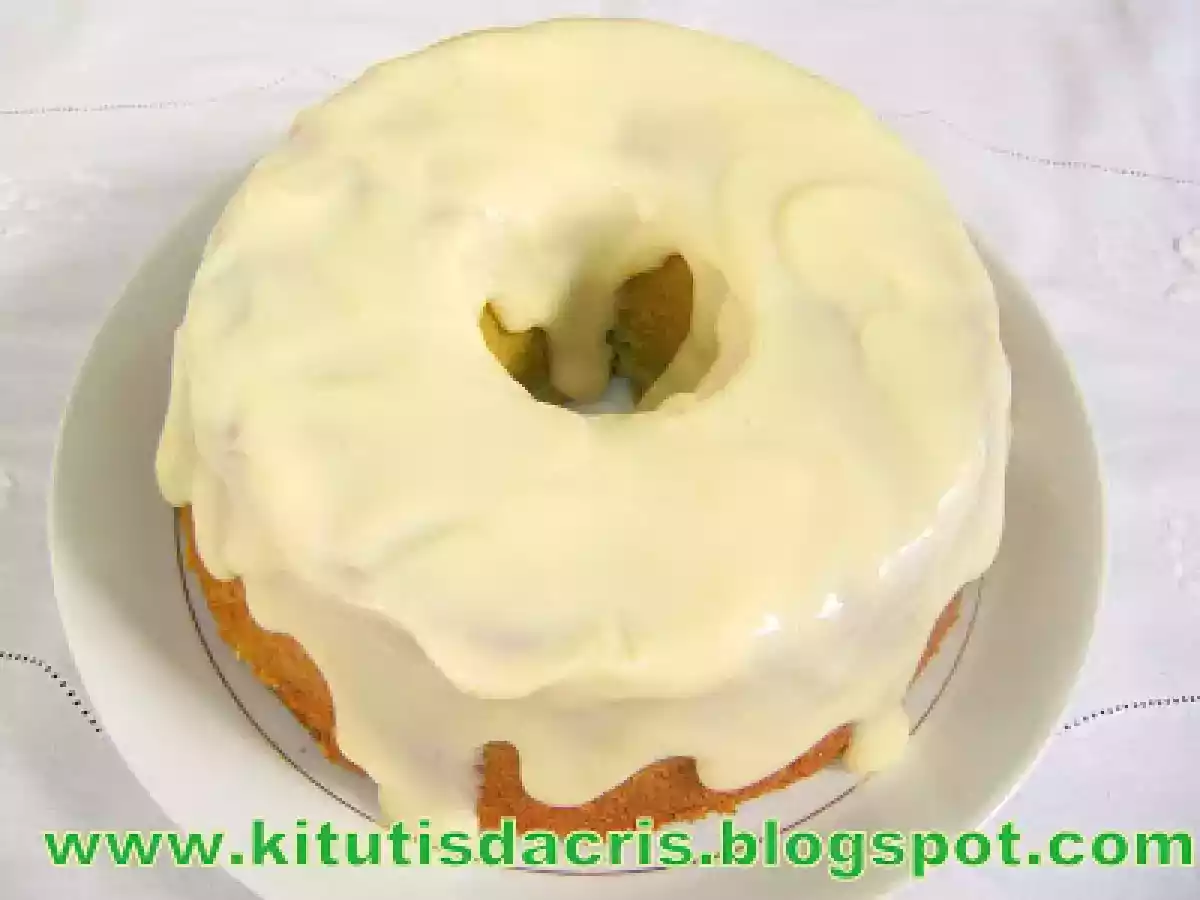 Bolo de Iogurte e Gelatina de Limão - foto 2