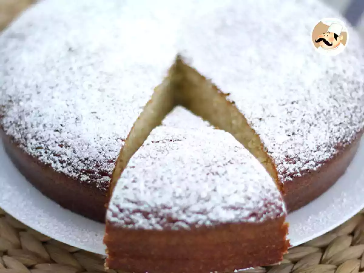 Bolo de iogurte natural, fofinho e fácil a preparar - foto 4