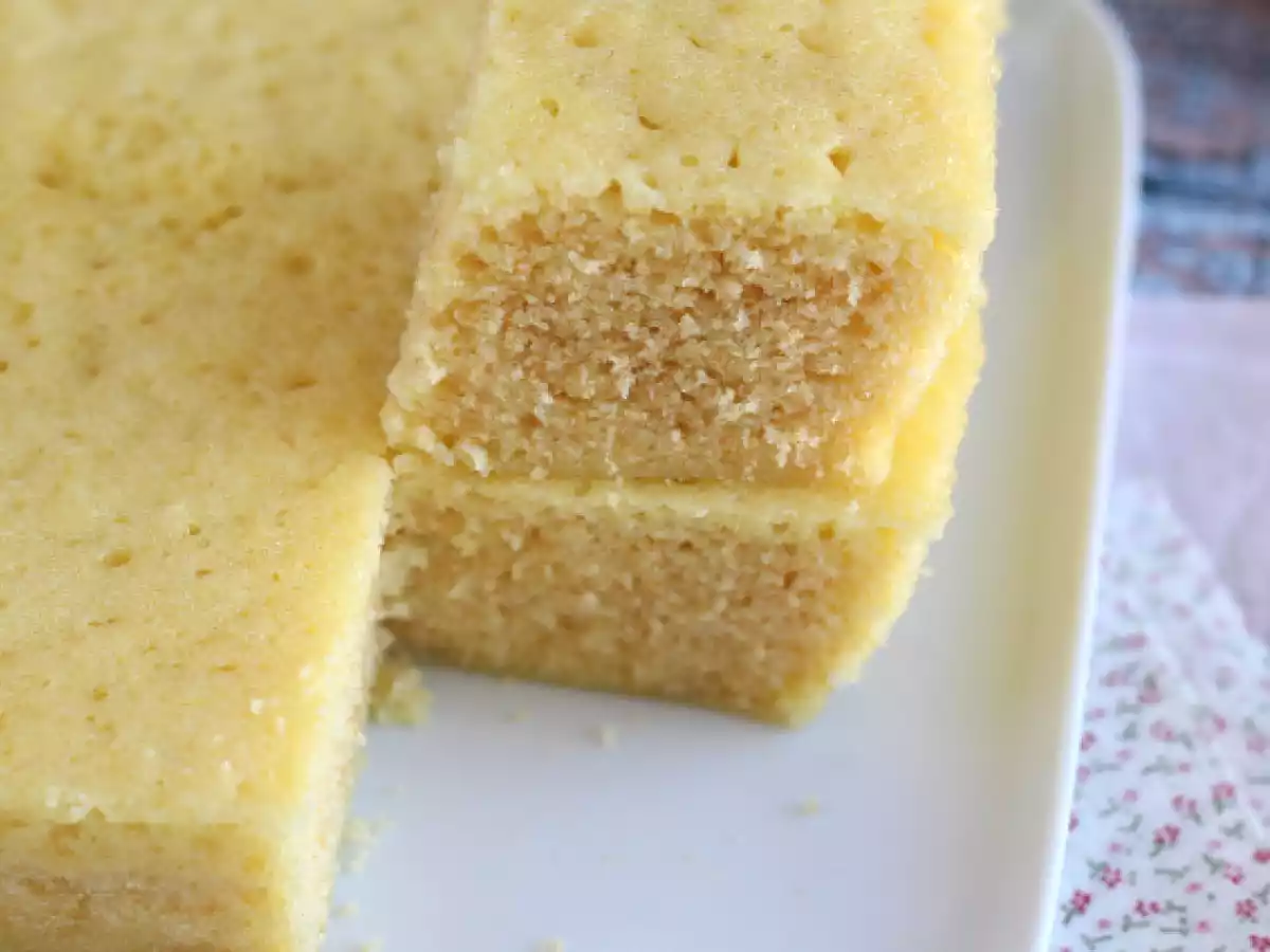 Bolo de iogurte no microondas (em 10 minutos) - foto 3