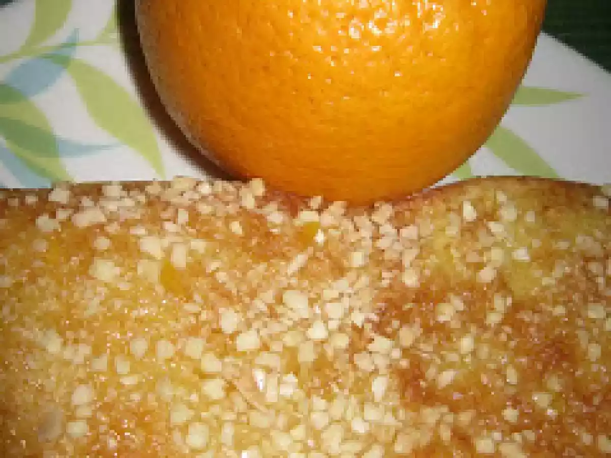Bolo de Laranja, com amêndoa e calda - Desafio Cozinhar com Laranja - foto 2