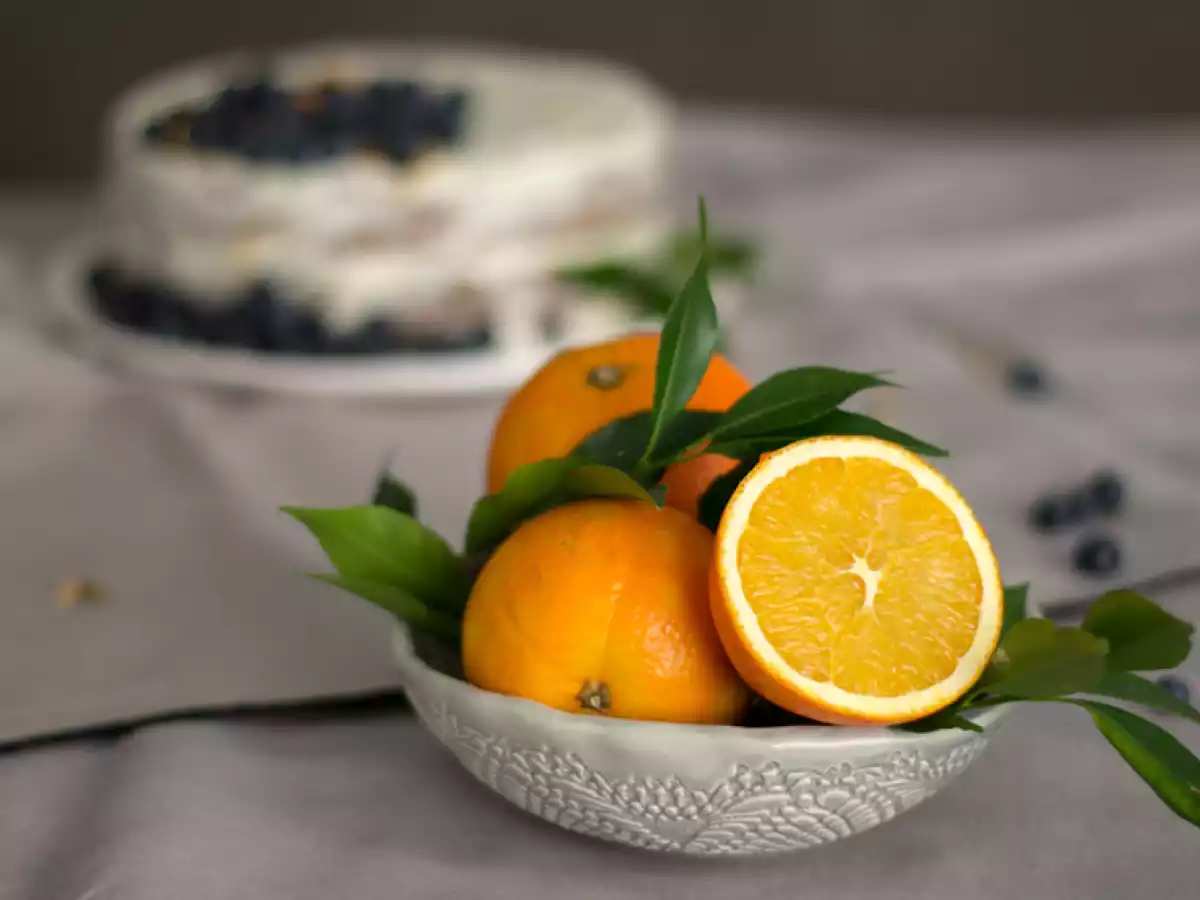 Bolo de Laranja com Cardamomo e Mirtilos - foto 2