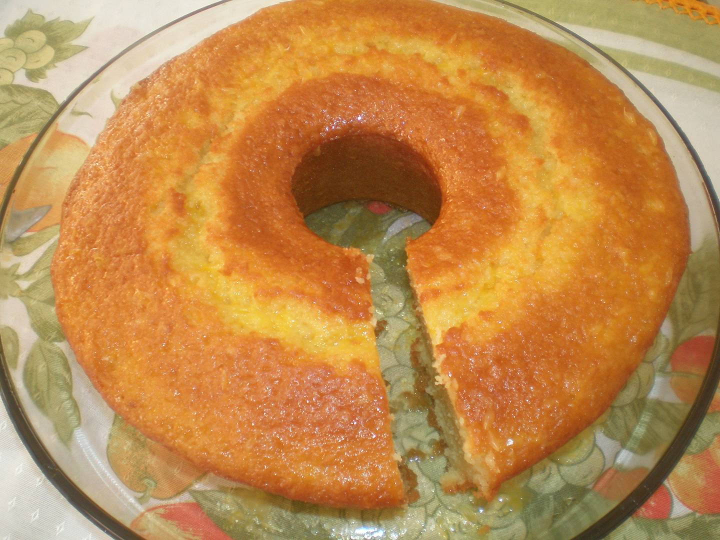 Bolo de laranja sem leite e sem farinha feito no liquidificador