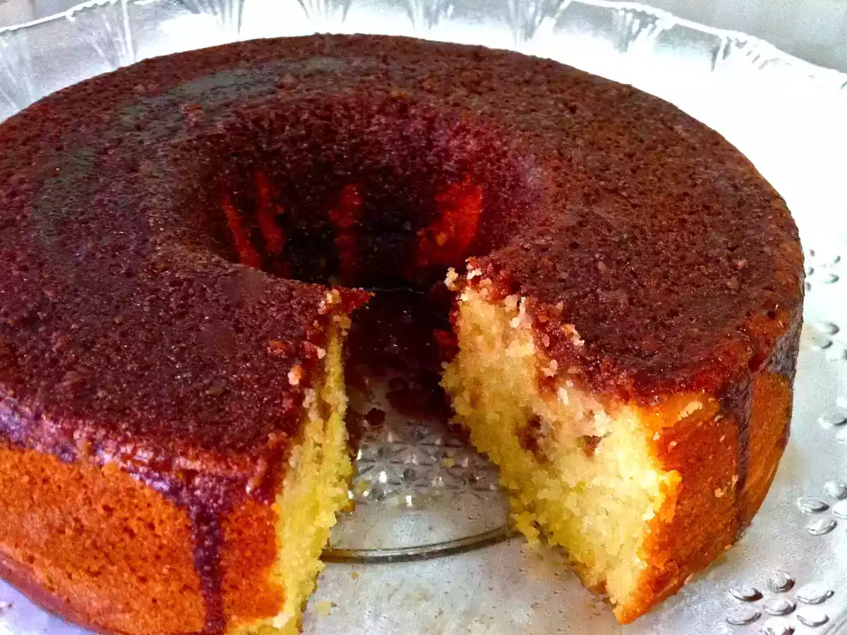 Bolo de Laranja e Chocolate - sem ovo!