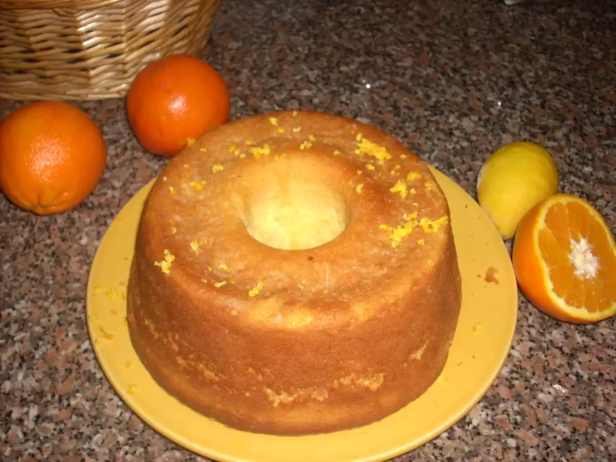 Bolo de Laranja e Limão