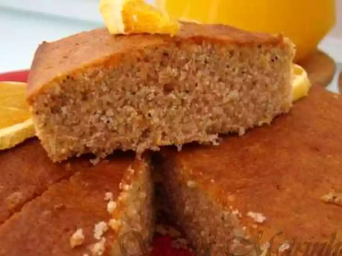Bolo de Laranja, Iogurte, Sementes de Papoila e Farinha Integral - foto 2