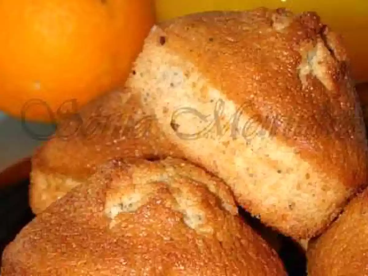 Bolo de Laranja, Iogurte, Sementes de Papoila e Farinha Integral - foto 3