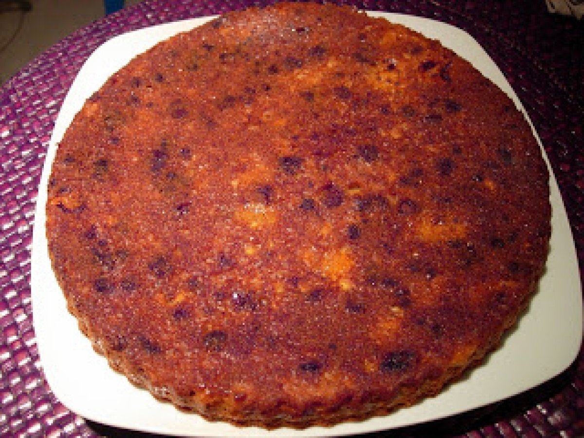 Bolo de laranja, kumquat e chocolate