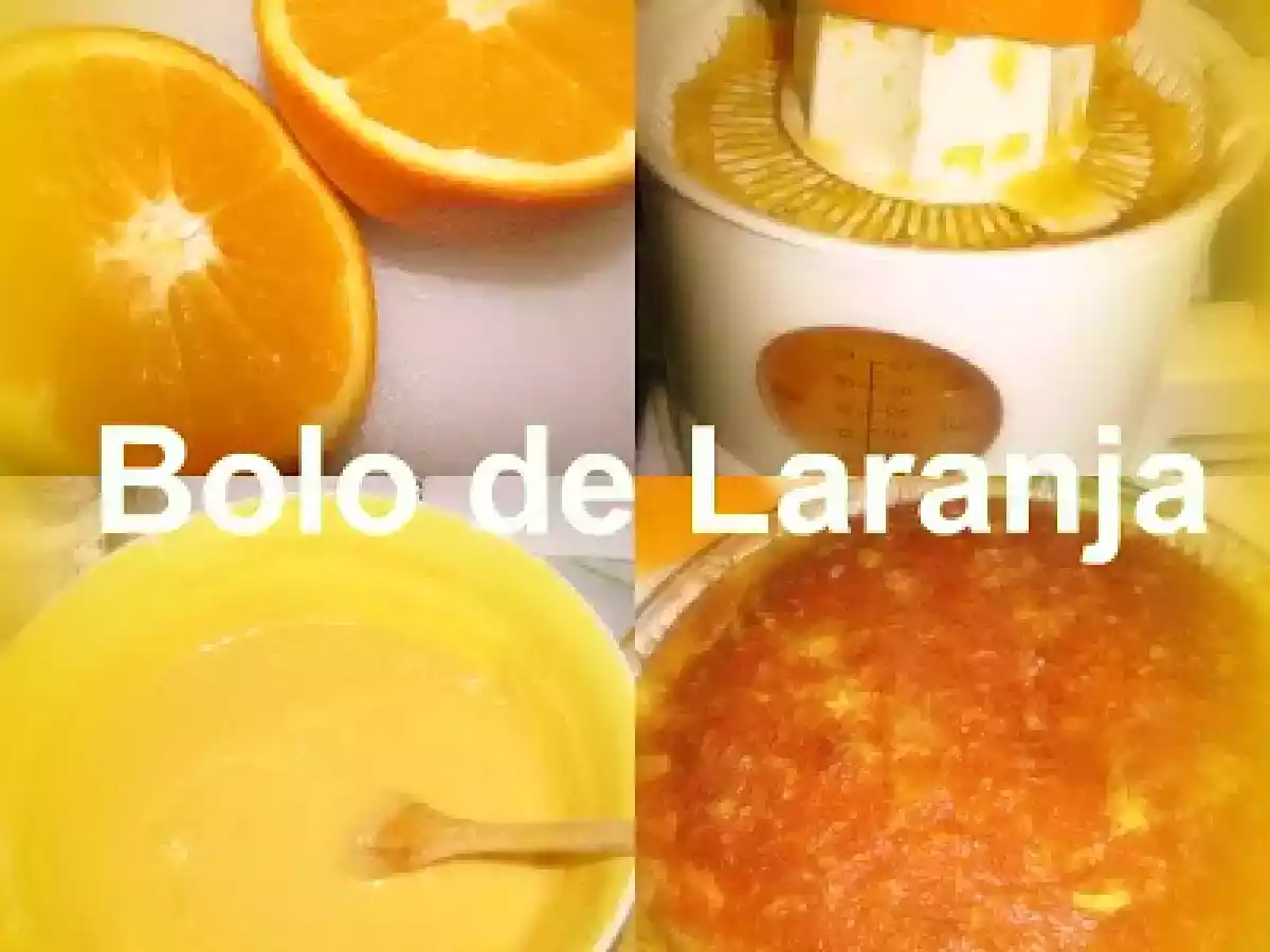 Bolo de Laranja rápido