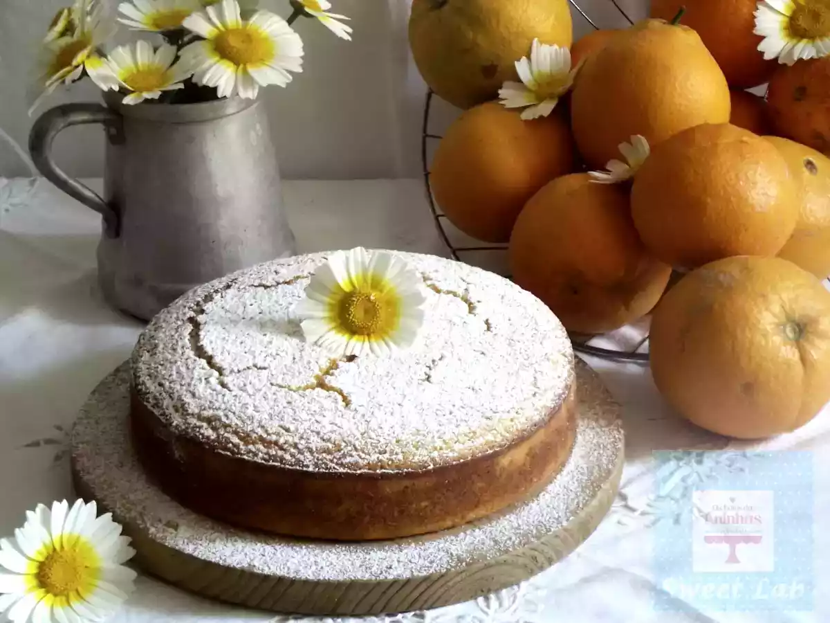Bolo de Laranja sem Gluten