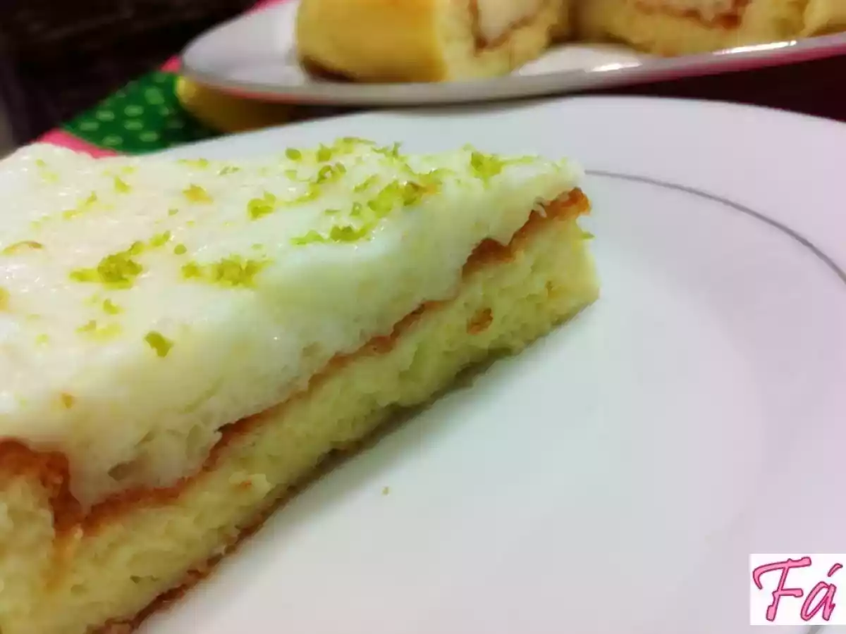 Bolo de Limão com Requeijão Light - foto 3