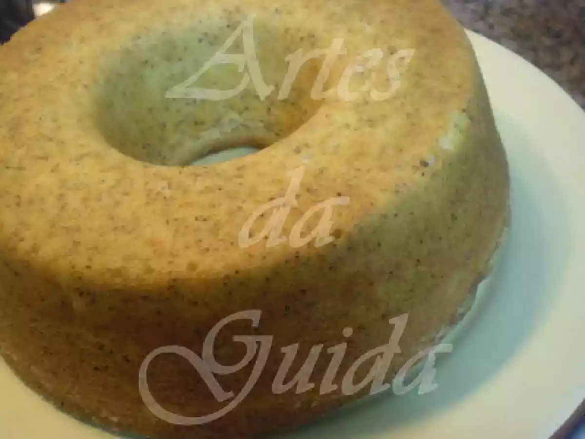 Bolo de Limão com sementes de papoila
