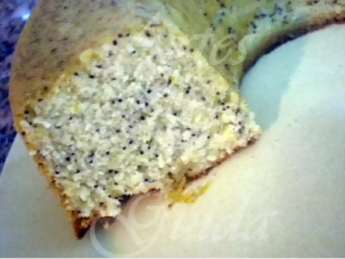 Bolo de Limão com sementes de papoila - foto 2