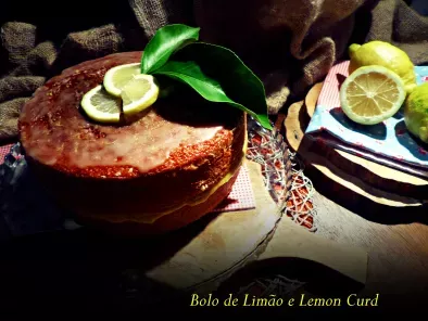 Bolo de Limão e Lemon Curd - foto 2