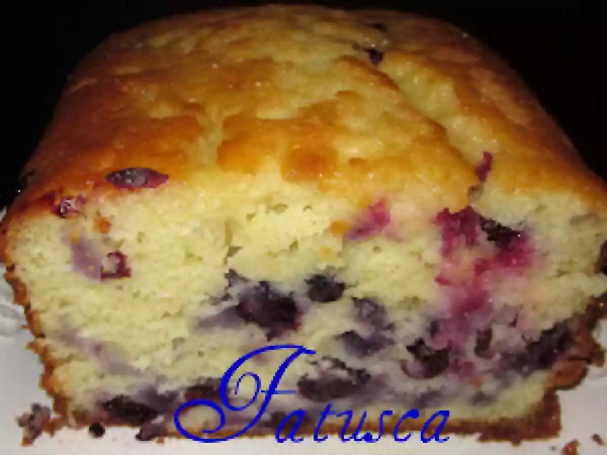 Bolo de limao e mirtilos - foto 2