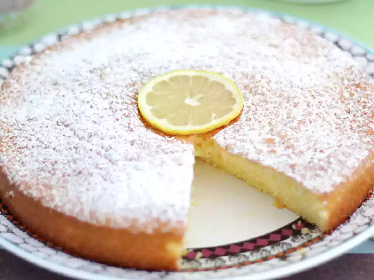 Bolo de Limão fácil e fofo