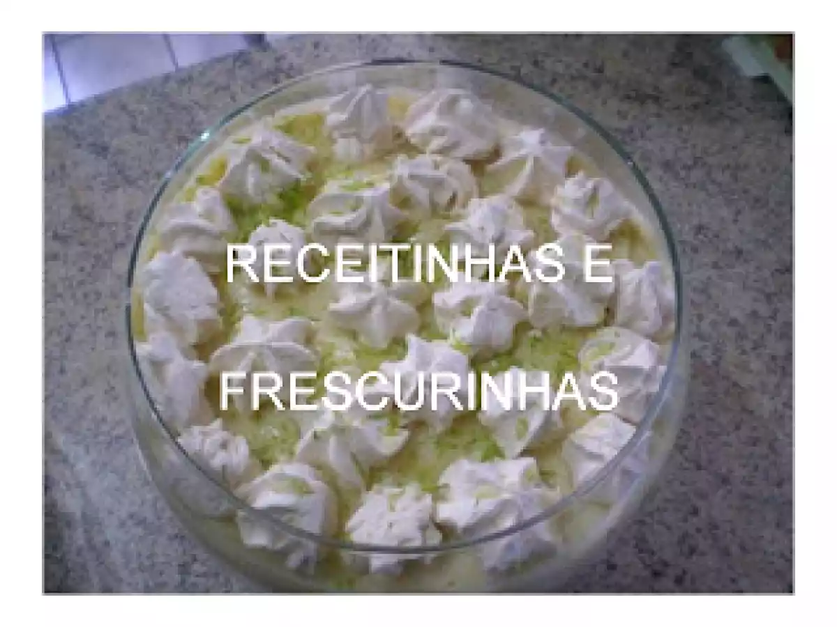 Bolo de limão na taça - foto 2