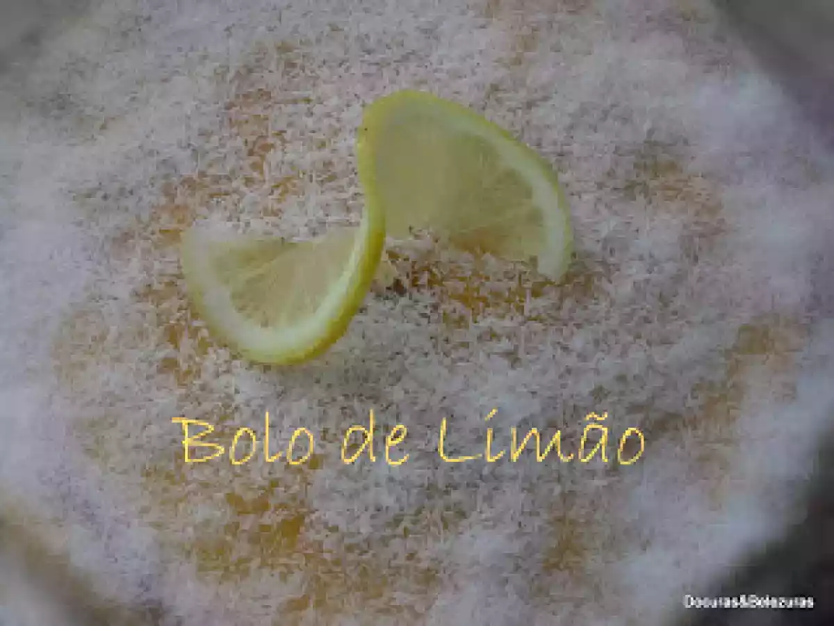 Bolo de Limão Rápido