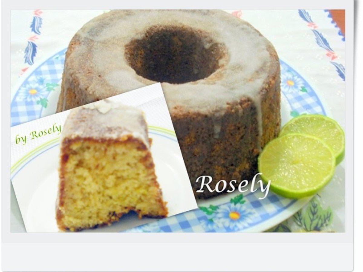 BOLO DE LIMÃO (Receita da minha amiga Elizabeth)