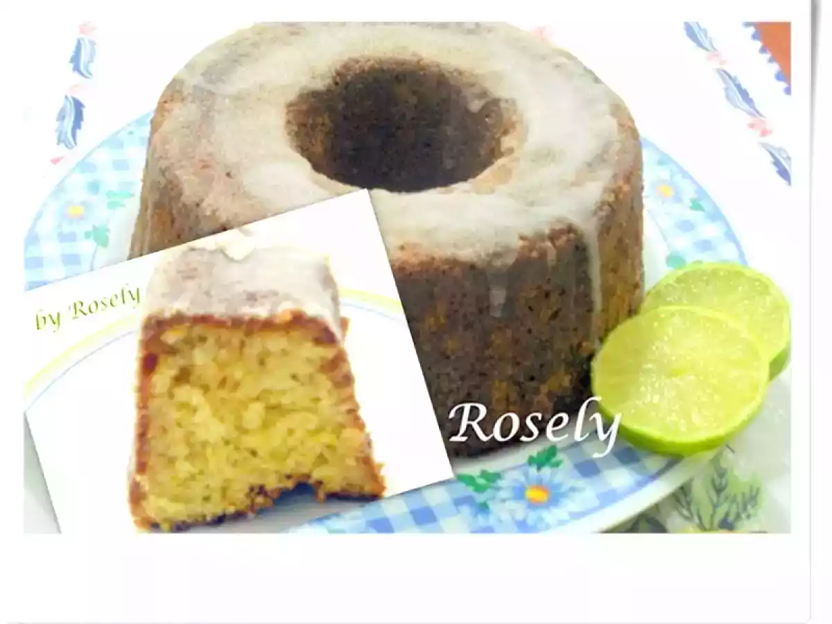 BOLO DE LIMÃO (Receita da minha amiga Elizabeth)