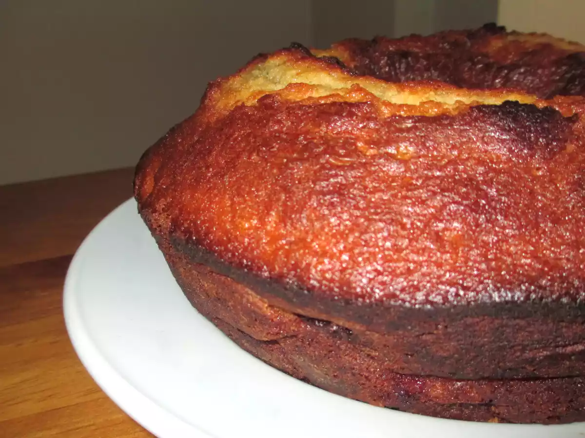 Bolo de maçã com toques de canela