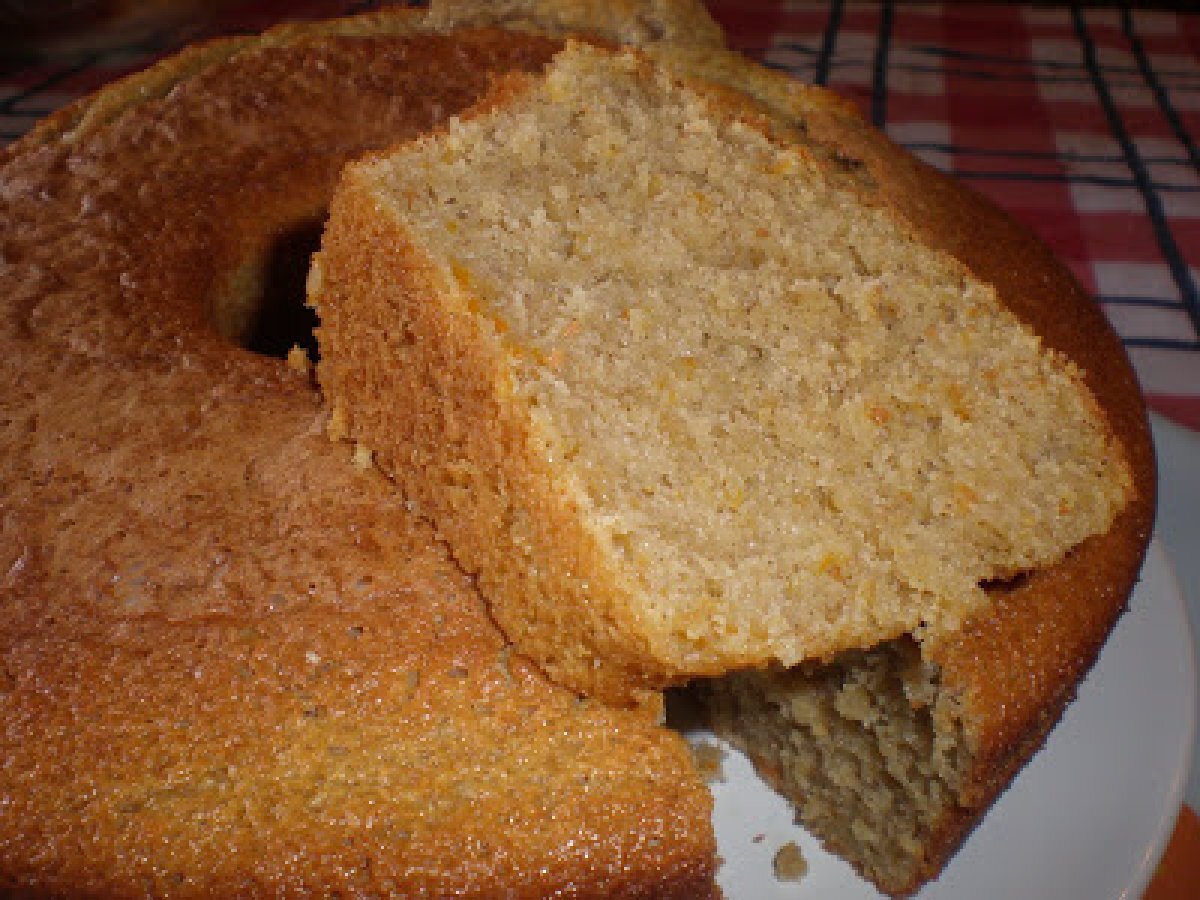 Bolo de maçã e cenoura