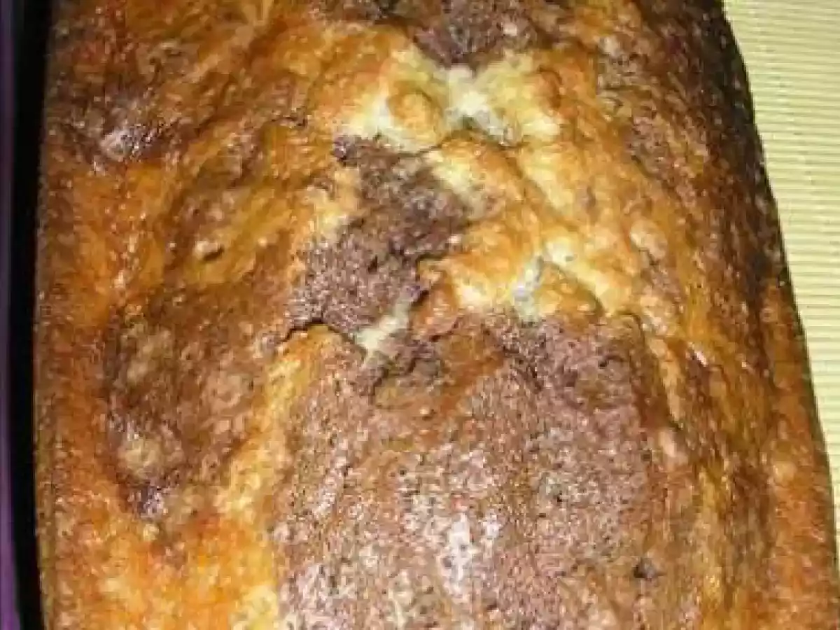 Bolo de maçã e chocolate