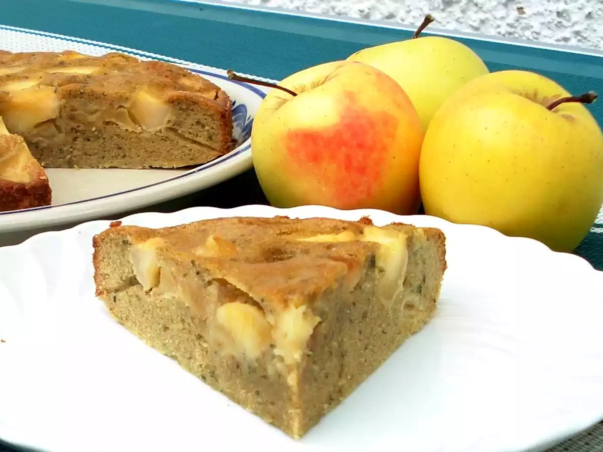 Bolo de maçã e mel com farinha de sarraceno (sem lácteos) - foto 2