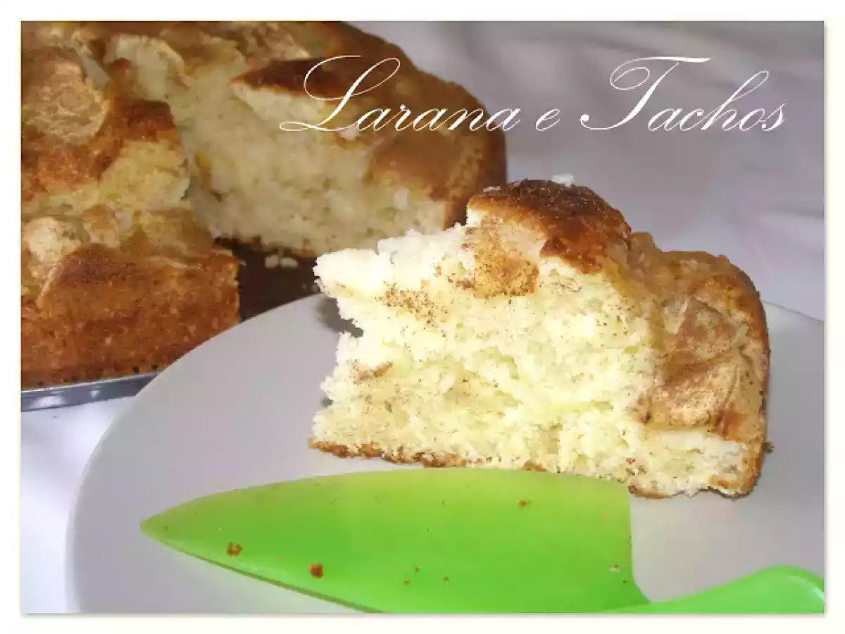 Bolo de Maçã na Liquidificadora