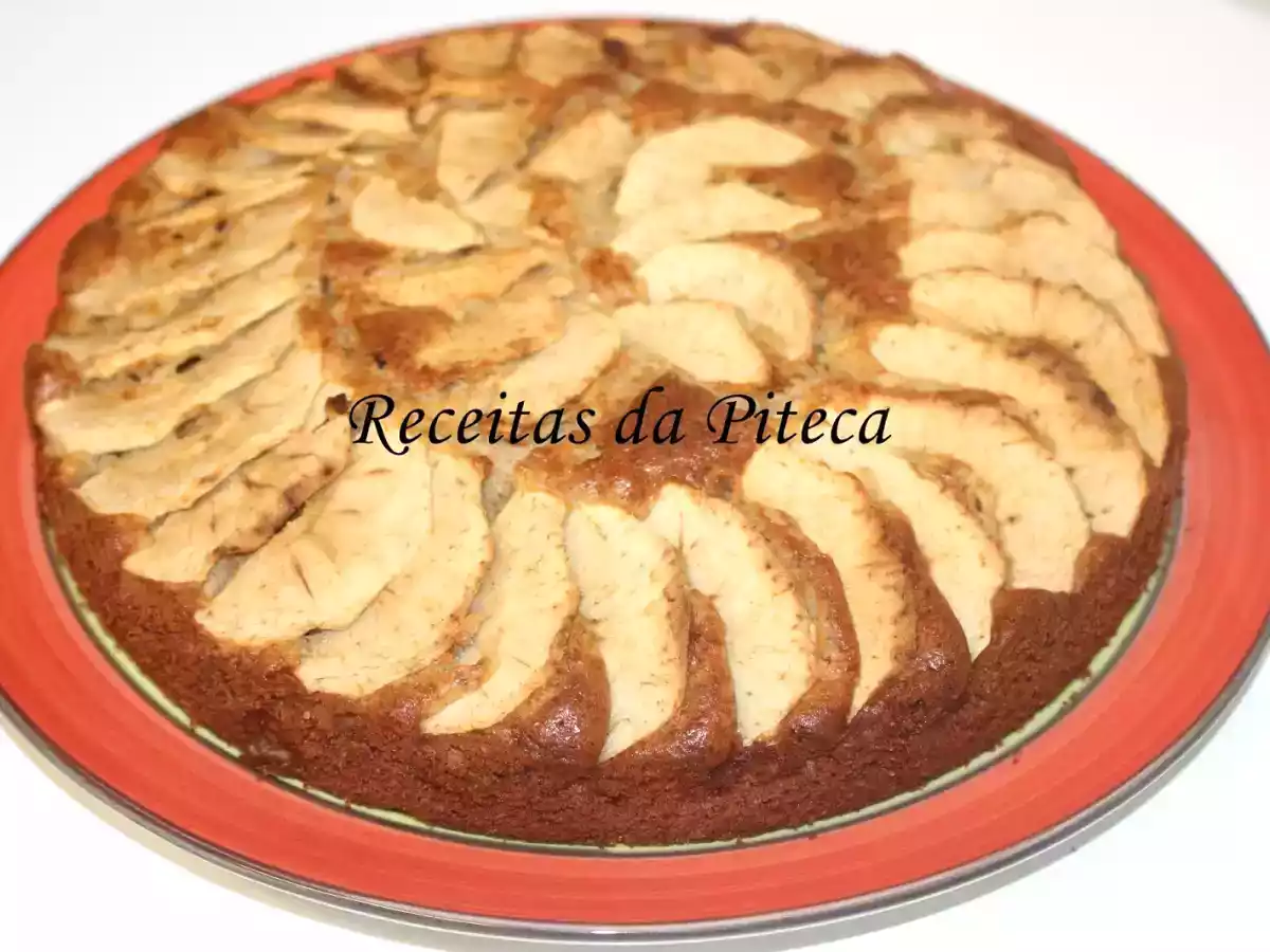 Bolo de maçã Sueco
