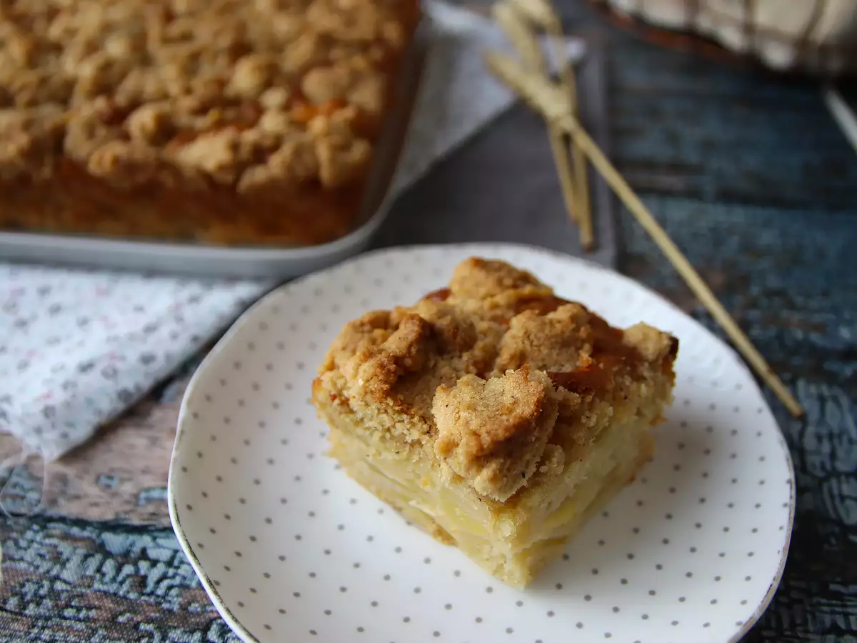 Bolo de maçã supermacio com streusel crocante - foto 7