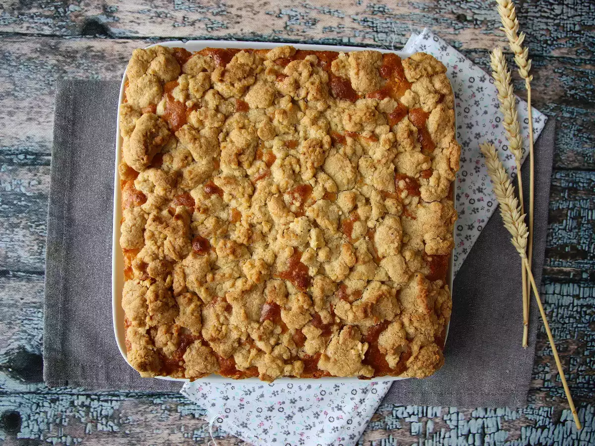 Bolo de maçã supermacio com streusel crocante - foto 4